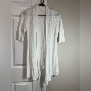 EILEEN FISHER
Organic Linen Cotton Cardigan
Easy Fit, Thigh Length Sz XS